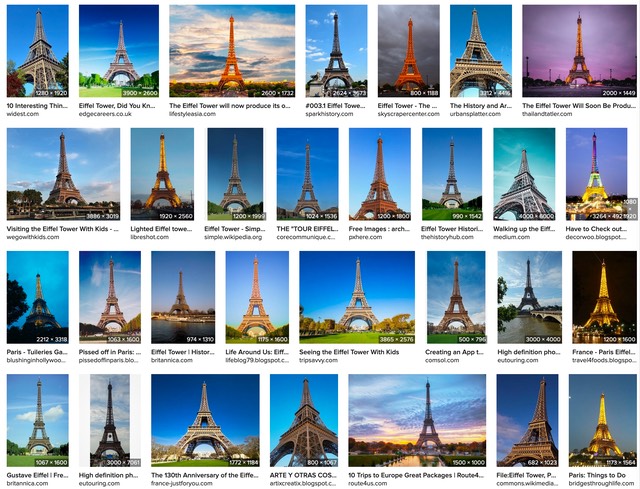 bythom eiffel tower