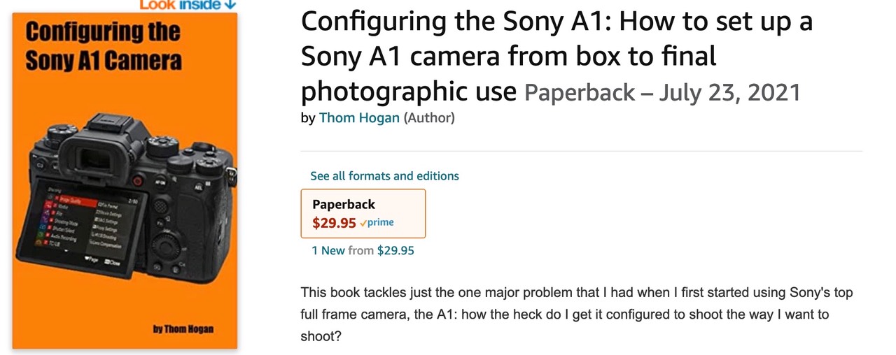 bythom sony book at amazon